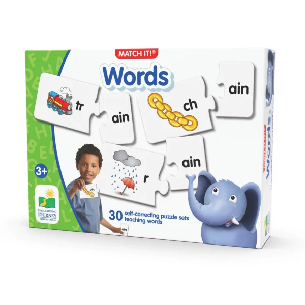 The Learning Journey: Match It! – Words