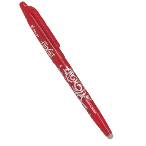 ERASABLE PEN - PILOT FRIXION ROLLER 0.7MM RED ERASABLE INK