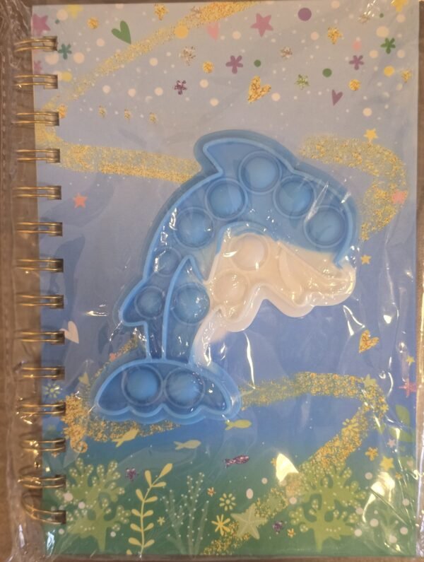 NOTEBOOK POP IT - DOLPHIN