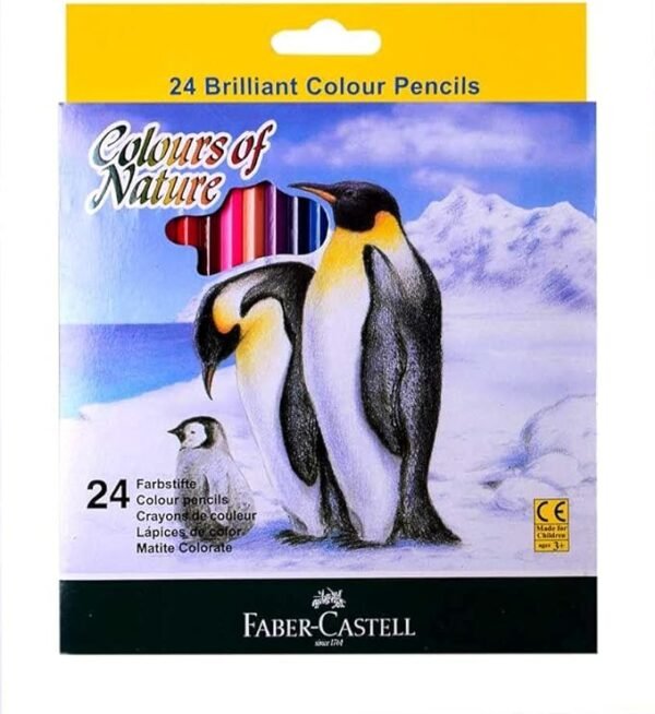 FABER-CASTELL 24 LONG COLORING PENCILS