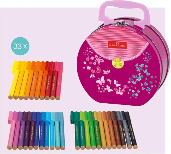 FABER-CASTELL 33 CONNECTORS FELT TIP PENS - Image 2