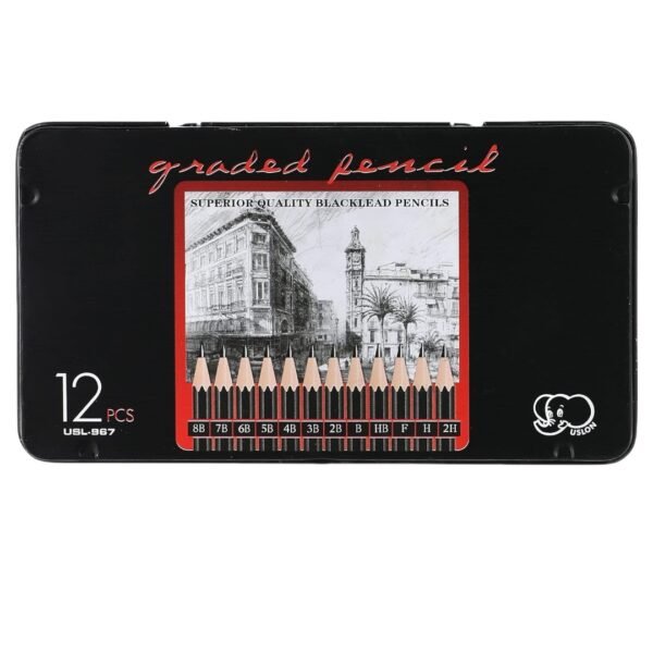 PENCIL -  GRADED PENCIL 12 PCS