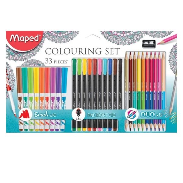 MAPED ADULT COLORING PACK