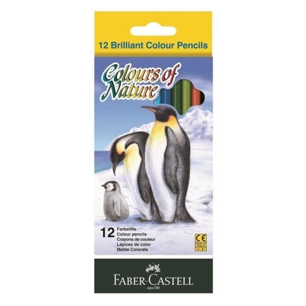 FABER-CASTELL 12 LONG COLORING PENCILS