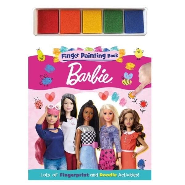 BARBIE FINGER PAINTING BOOK