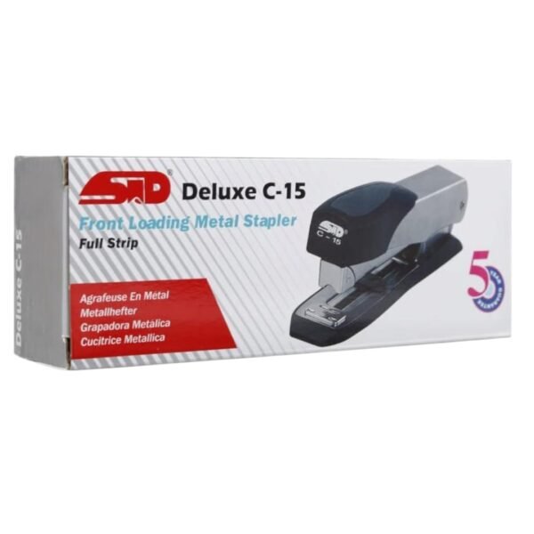 FRONT LOADING METAL STAPLER DELUXE C-15