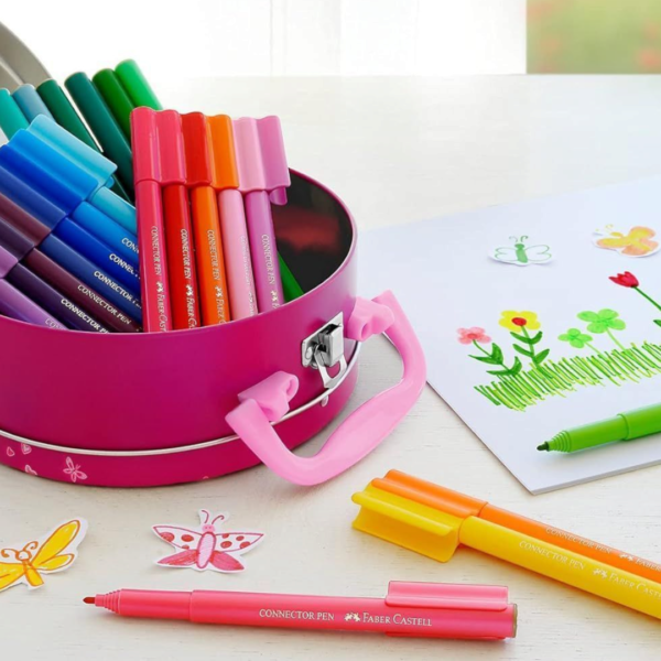 FABER-CASTELL 33 CONNECTORS FELT TIP PENS - Image 3