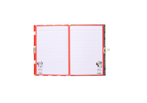 NOTEBOOK MINNNIE MOUSE A5 LOCKABLE - Image 2
