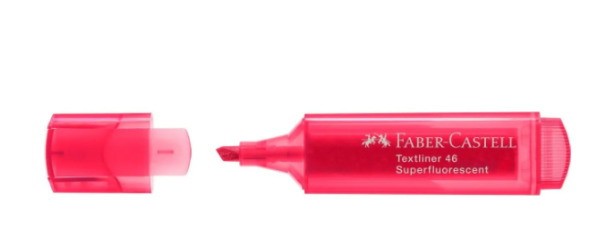 FABER CASTELL TEXTLINER  SUPER FLUO RED - Image 4
