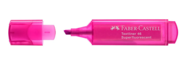 FABER CASTELL TEXTLINER  SUPER FLUO - PINK - Image 2
