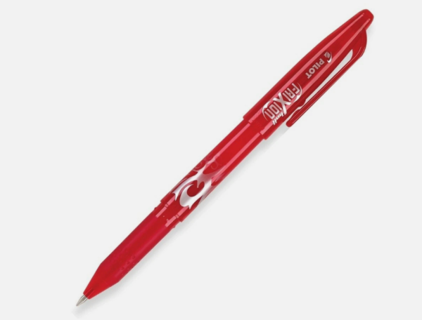 ERASABLE PEN - PILOT FRIXION ROLLER 0.7MM RED ERASABLE INK - Image 2