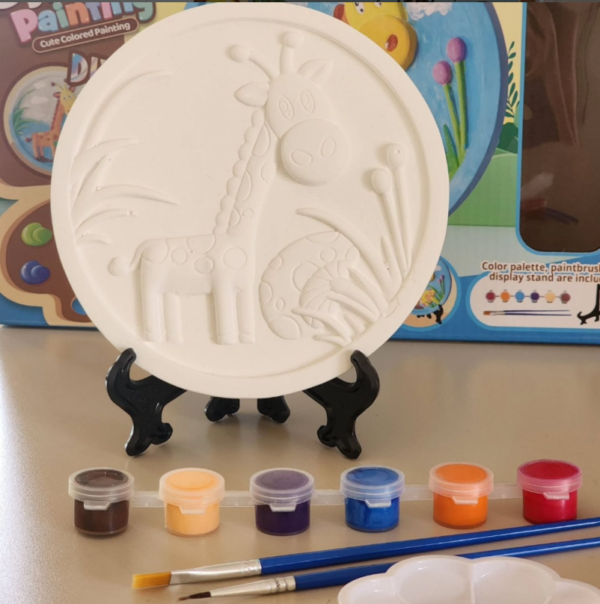 3D GYPSUM PAINTING - GIRAFFE - Image 2