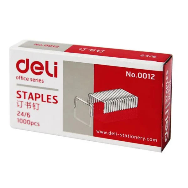 DELI STAPLES 24/6 ASSORTED