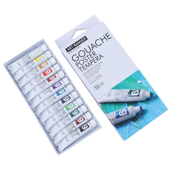 GOUACHE 12 TUBES
