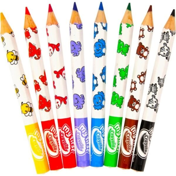CRAYOLA 8 EASY GRIP JUMBO PENCILS - Image 2