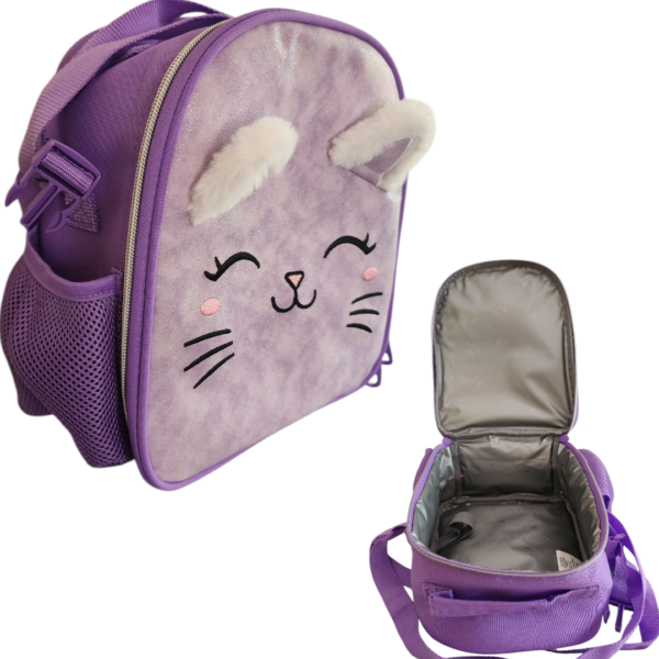 3 IN 1 GLOSSY BIRD KITTY BACPACK SET - Image 6