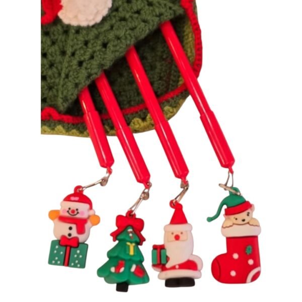 CHRISTMAS PEN WITH KEY RING