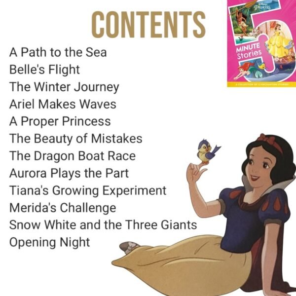 5 MINUTE STORIES DISNEY PRINCESS - Image 3