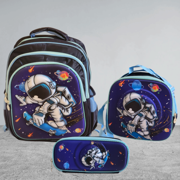 3D CHILDREN'S BACKPACK IN THREE-PIECES COMBO