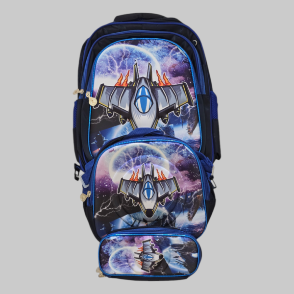 3D CHILDREN'S BACKPACK IN THREE-PIECES COMBO
