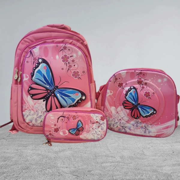 3D CHILDREN'S BACKPACK IN THREE-PIECES COMBO