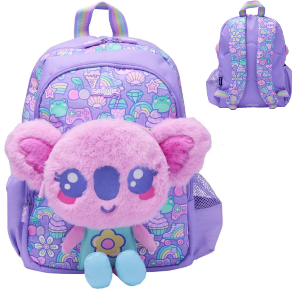 SMIGGLE CURIOUS 4 PIECE JUNIOR CHARACTER BACKPACK BUNDLE - Image 2