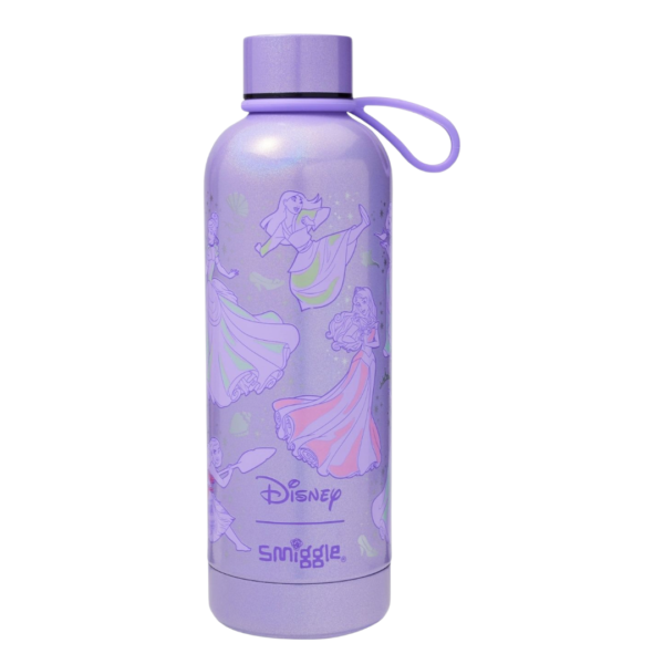 SMIGGLE DISNEY PRINCESS INSULATED STAINLESS STEEL DRINK BOTTLE