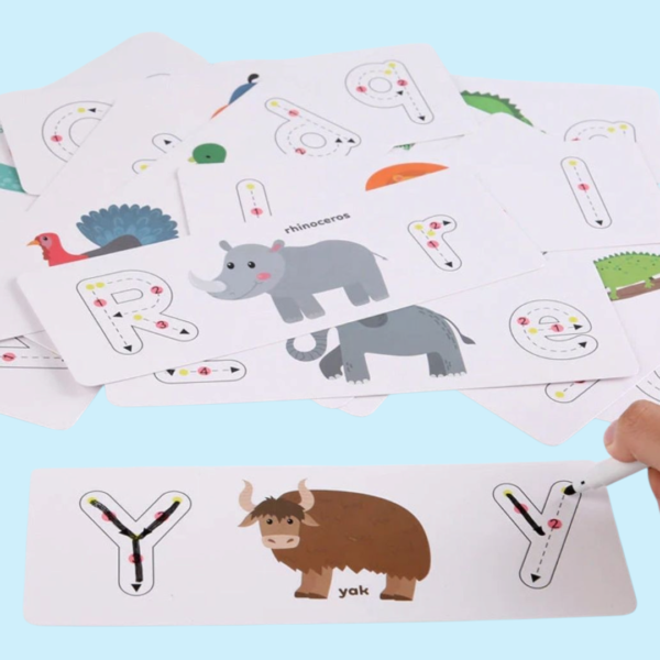 ENGLISH ENLIGHTENMENT TOY - MATCHING, SPELLING & TRACING - Image 3