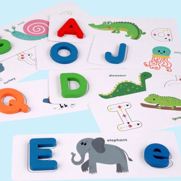 ENGLISH ENLIGHTENMENT TOY - MATCHING, SPELLING & TRACING - Image 7