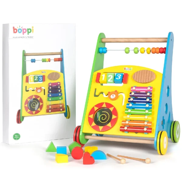 BOPPI WOODEN MUSICAL WALKER