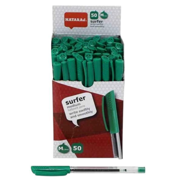 NATARAJ GREEN PEN - 1 BOX - Image 2
