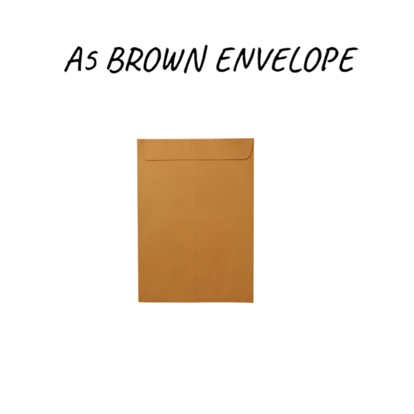 ENVELOPE BROWN A5