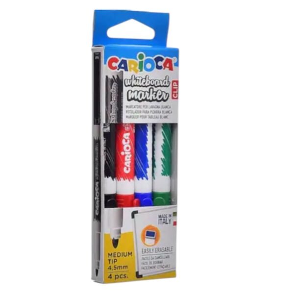 WHITE BOARD MARKER CLIP CARIOCA