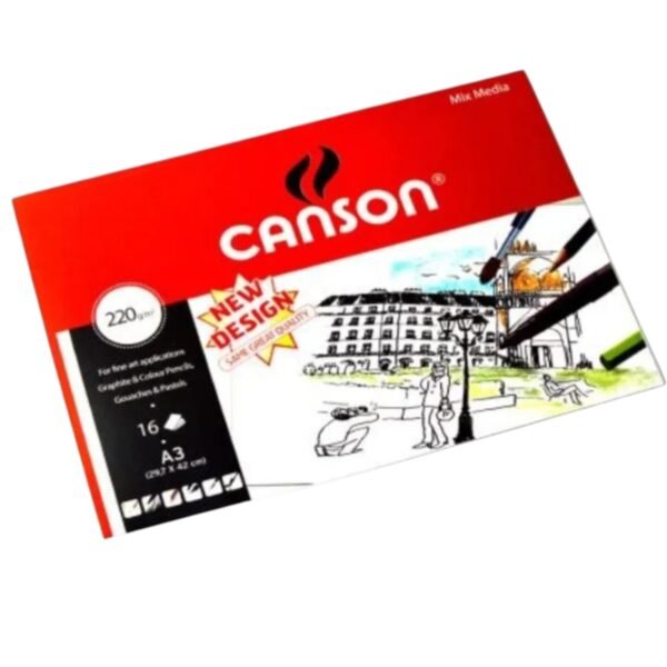 CANSON A3 - 220g - 16sheets